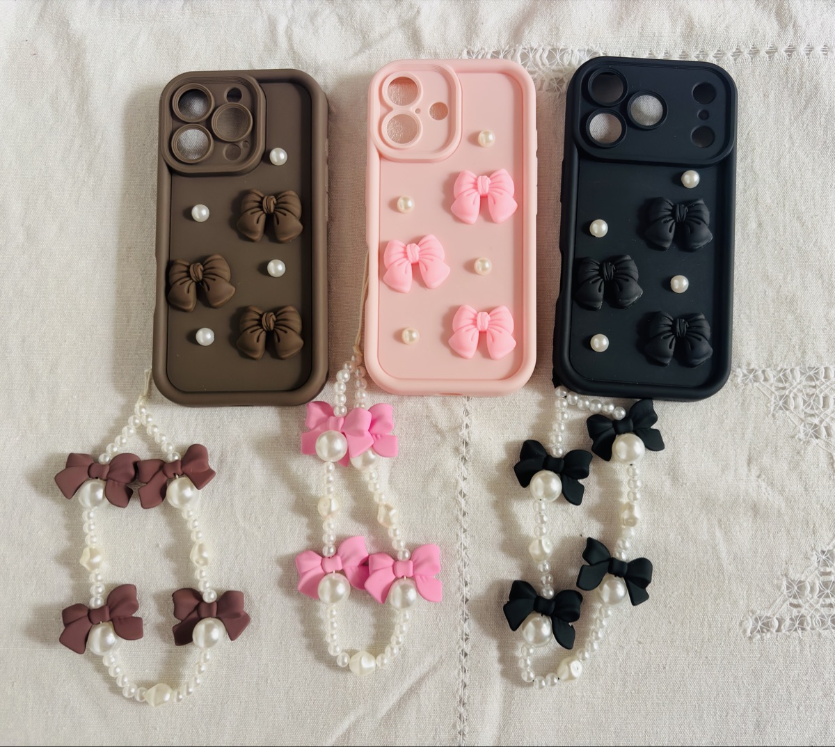 Cute Bow Case Back Covers - Image 7