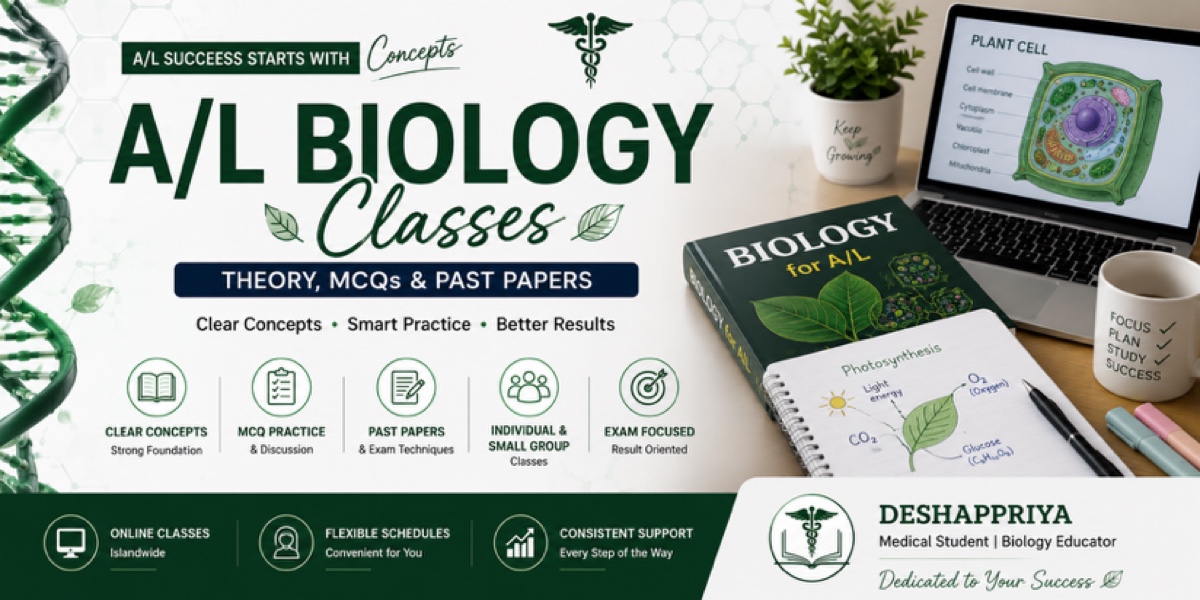 A/L Biology Classes | Theory, MCQs & Past Papers