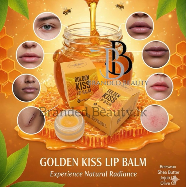 Golden kiss lip balm