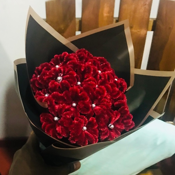 Piper cleaner rose bouquet - mala wenne nethi malak denna